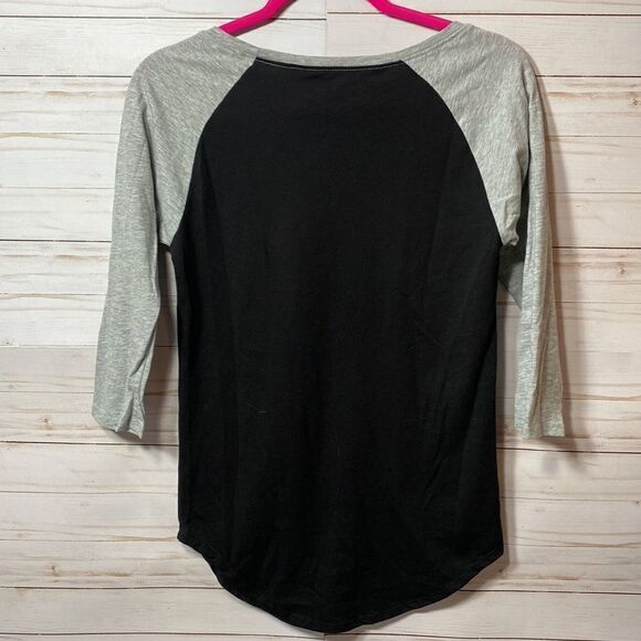 Harry Potter Hogwarts Raglan Athletic Tee Shirt - Picture 12 of 14